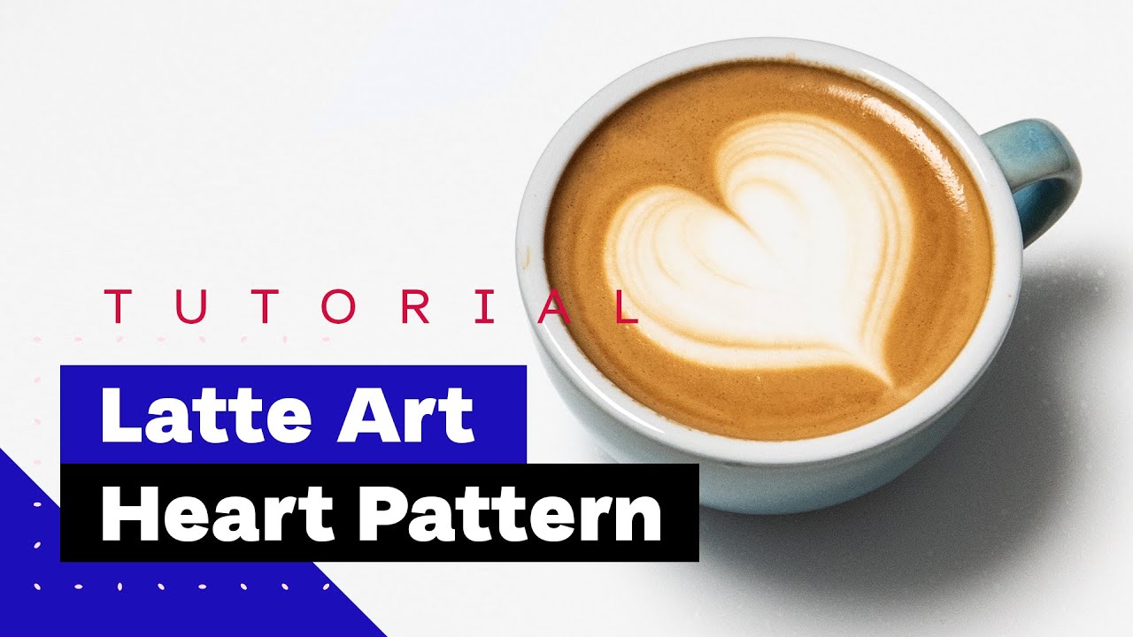 Latte Art For Beginners: How To Pour Heart (Latte Art Tutorial) 🖤 Latte Art For Beginners: How To Pour Heart (Latte Art Tutorial) 🖤
