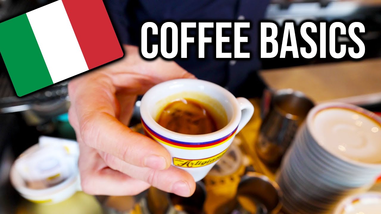 How to ORDER A COFFEE IN ITALY ☕🇮🇹