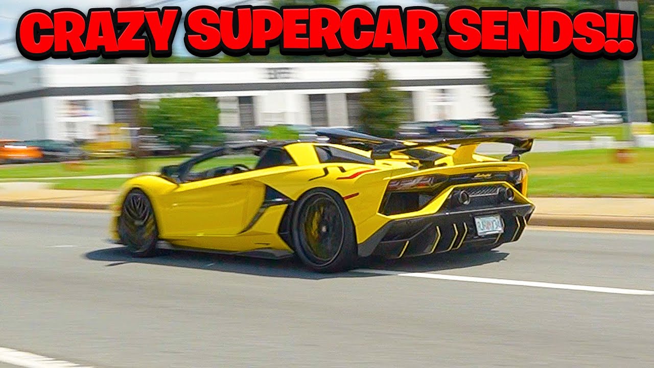 Charlotte Exotic Cars & Coffee CRAZY Pullouts & Full Sends!! July 2024