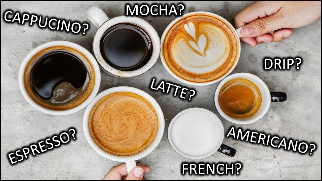 What are the different types of coffee?