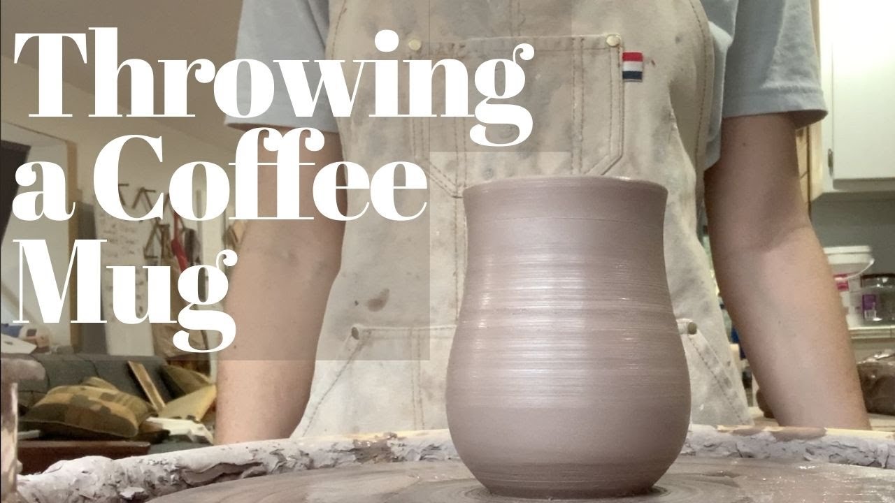 Throwing A Ceramic Coffee Mug | Pottery For Beginners Throwing A Ceramic Coffee Mug | Pottery For Beginners