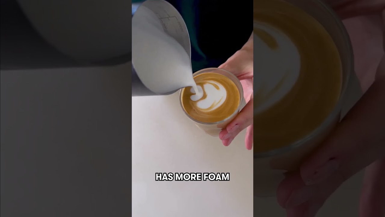 Difference between Flat White & Latte ☕️ Difference between Flat White & Latte ☕️